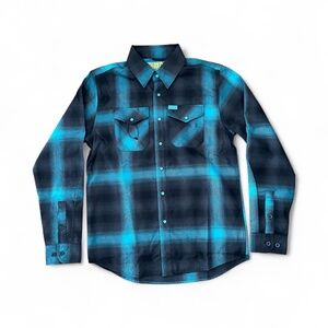 NWOT DIXXON FLANNEL THE CRUSHER MEN'S PEARL SNAP SHIRT SZ S Limited Edition Rare